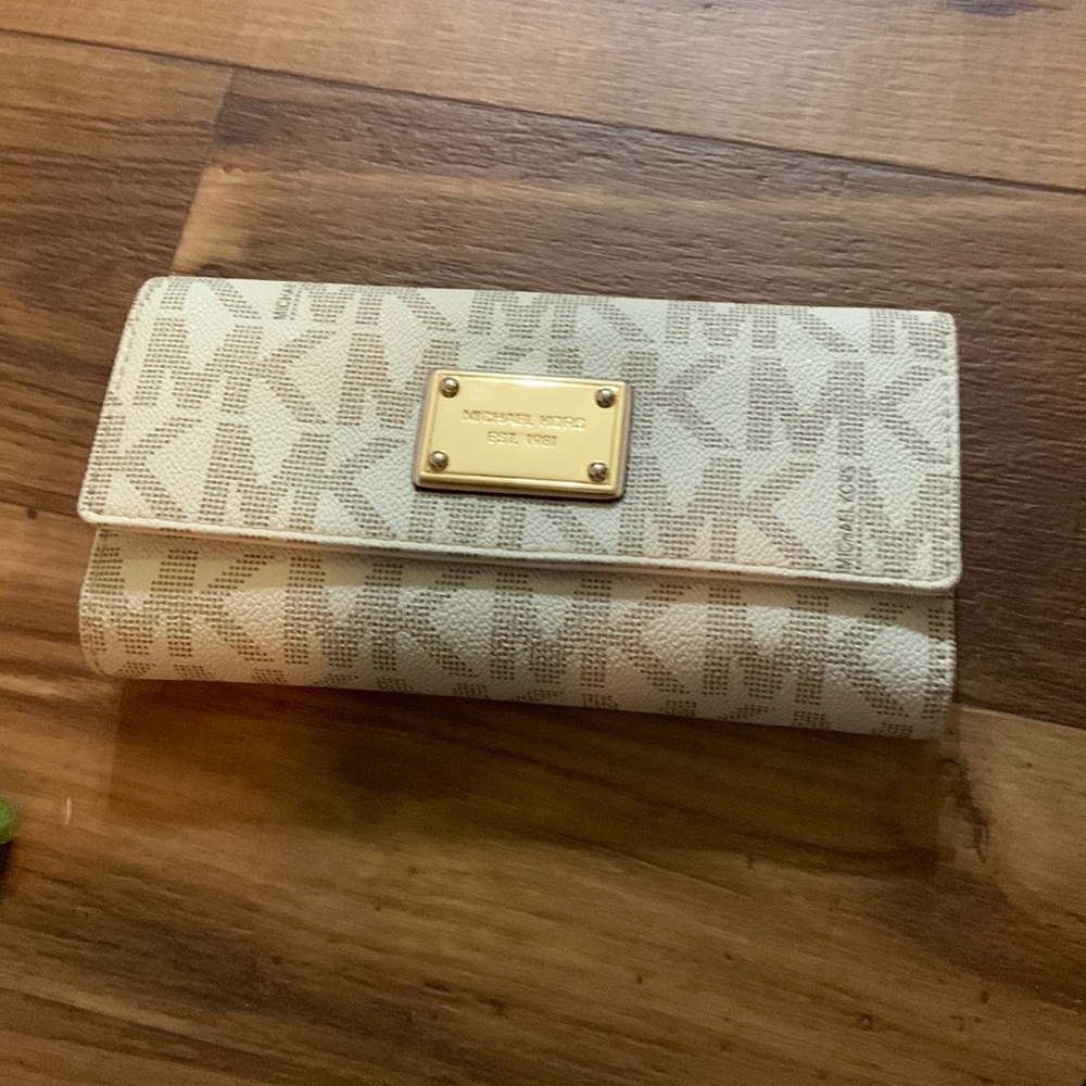Authentic Michael Kors wallet with checkbook holder
